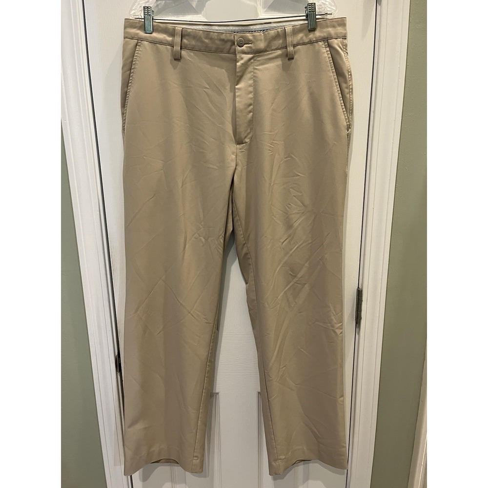 Footjoy Pants Men's 35x30‎ Khaki Golf Performance Stretch Slash Pocket Chino